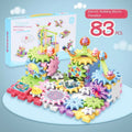 Building Blocks Paradise Gear Rotation Early Puzzle Toy